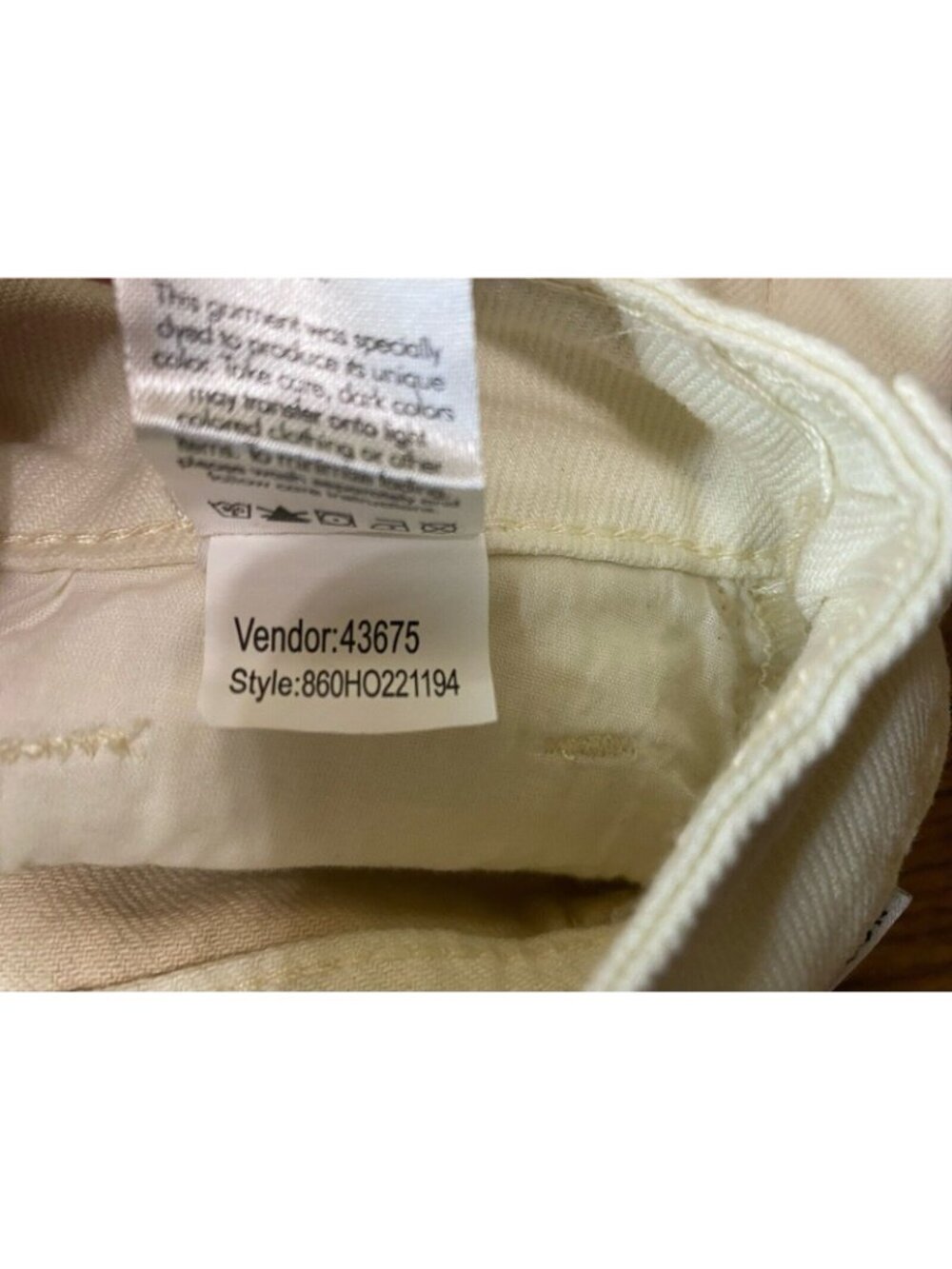Pacsun Eco Tan~Brown Paneled High rise Mom Jeans Ginger Panel Color Block 24" - Picture 12 of 13